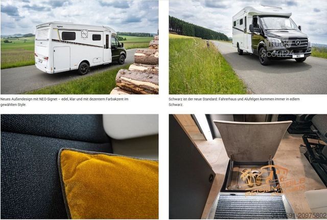 Autocaravana semi-integrada FRANKIA Neo MT 7 GDK NEO 4.5 t FREI KONFIGURIERBAR