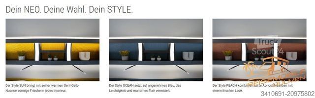 Autocaravana semi-integrada FRANKIA Neo MT 7 GDK NEO 4.5 t FREI KONFIGURIERBAR