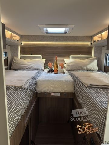 Half-integraal camper LMC Cruiser 750 EL Sicherheits-Paket Fiat GFK