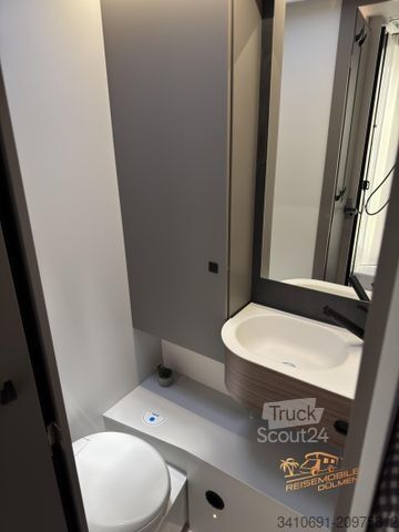 Half-integraal camper LMC Cruiser 750 EL Sicherheits-Paket Fiat GFK