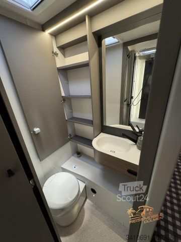 Half-integraal camper LMC Cruiser 750 EL Sicherheits-Paket Fiat GFK