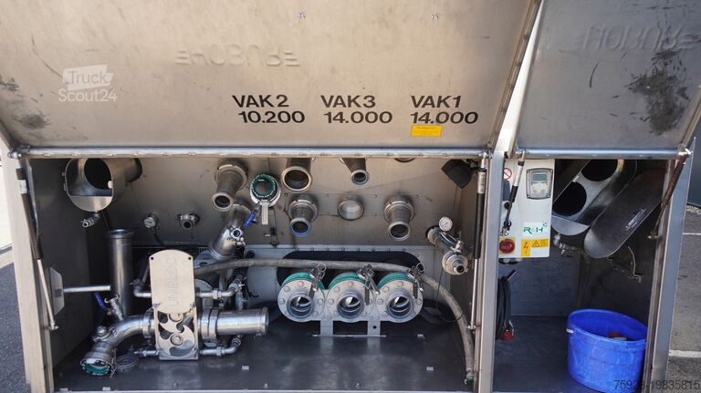 Voedseltanker Burg 3 AXLE FOOD TRAILER 38.200LTR