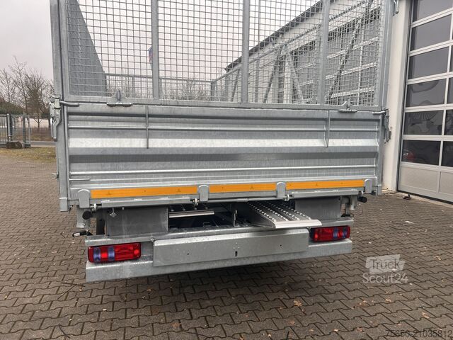 Remorque à benne basculante Möslein TTD 19 AB  neuer 19 t Tandemkipper TiefladerGitteraufsatz