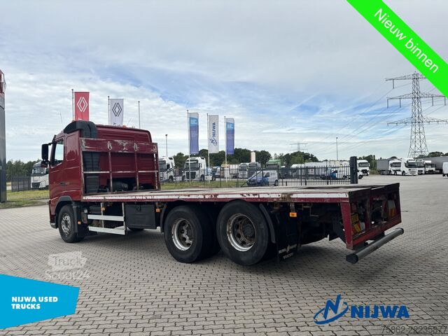 Платформенный трейлер Volvo FH 420 6x2 Vangmuil + Standkachel