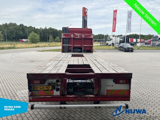 Платформенный трейлер Volvo FH 420 6x2 Vangmuil + Standkachel
