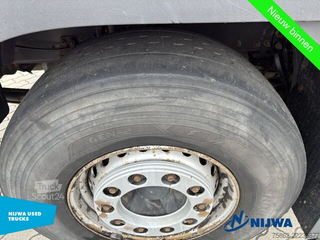Платформенный трейлер Volvo FH 420 6x2 Vangmuil + Standkachel