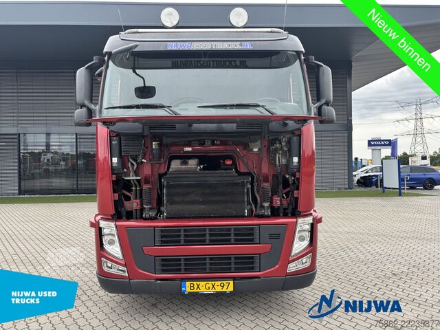 Платформенный трейлер Volvo FH 420 6x2 Vangmuil + Standkachel