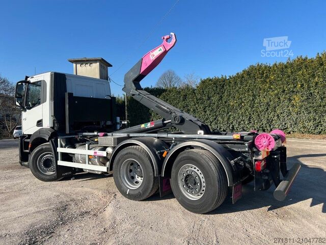 Kanca kasalı yük kamyonu (roll-off) IVECO IVECO X-WAY AD280X500 NUOVO SCARRABILE
