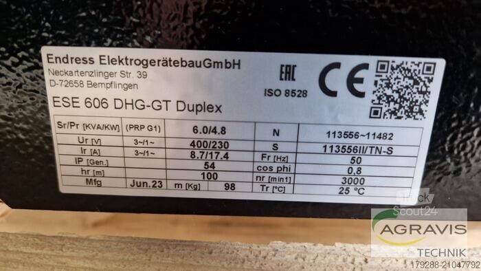 Dele og tilbehør Endress ENDRESS BEIPACK/ZUBEHÖR ESE 606 DHG-GT ISO DUPLEX