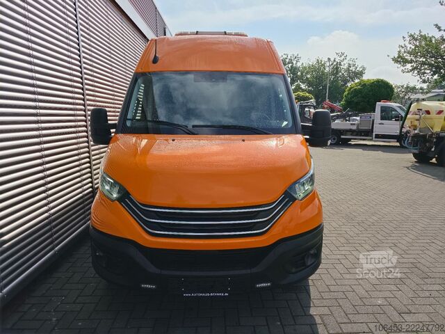Høy tak varebil IVECO 35-180 Hi-Matik Kasten Maxi AC/Tempo/Luft/Alu