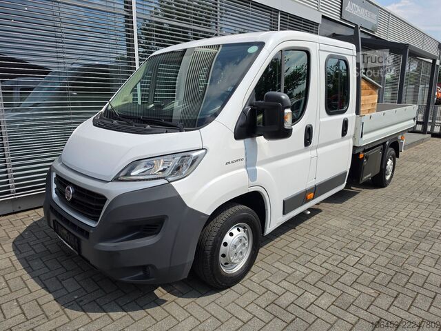 Pick-up panelvan FIAT Ducato Pritsche-Doka 7 Sitzer erst 26.600 KM