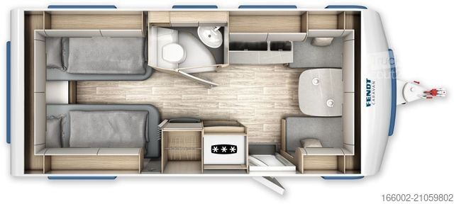 Caravane FENDT Bianco Selection 495 SG Neufahrzeug Modell 2026