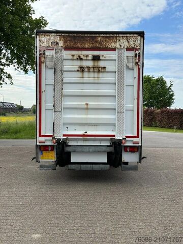 Schuifzeil Mercedes-Benz Atego 1218 bakwagen met laadklep 2000kg!