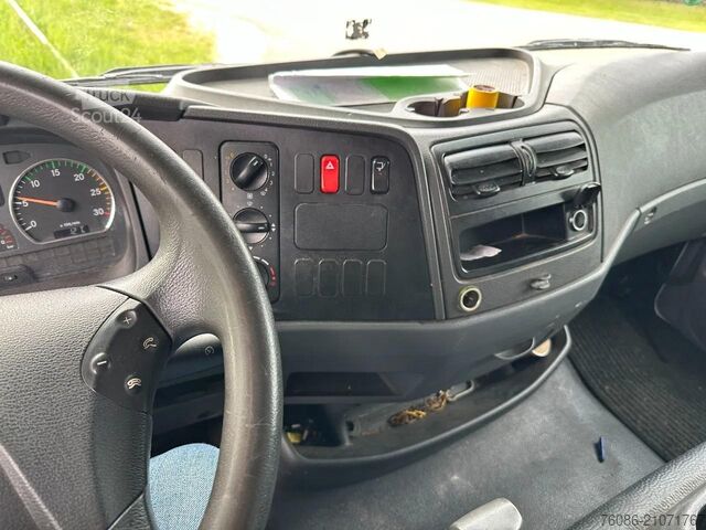 Schuifzeil Mercedes-Benz Atego 1218 bakwagen met laadklep 2000kg!