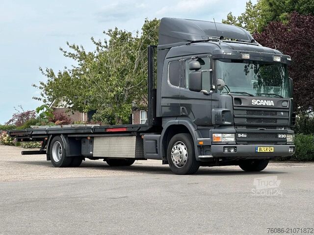 Car transporter Scania 94.220 Machine transporter!!RAMPEN!!