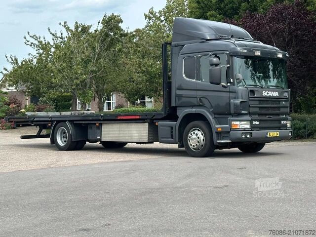 Car transporter Scania 94.220 Machine transporter!!RAMPEN!!
