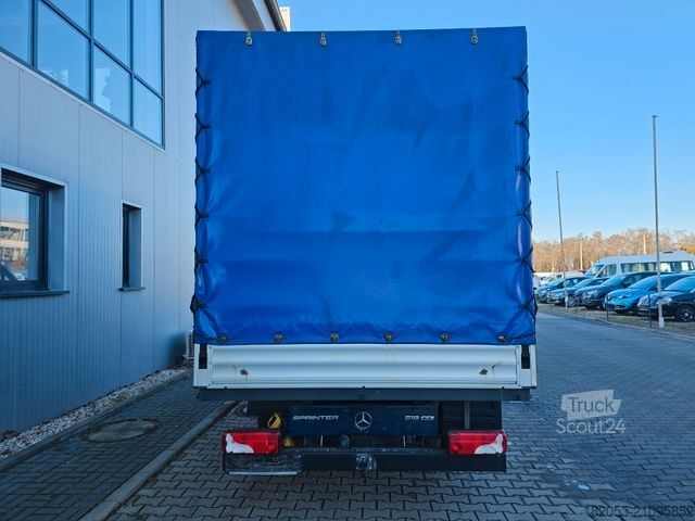 Transporter mit Pritsche & Plane MERCEDES-BENZ Sprinter 519  Klima Standh Motor Neu 61000 km