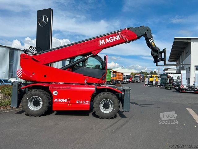 Caricatore telescopico Magni RTH 5.21 Roto / Funk / Gabel / nur 419h