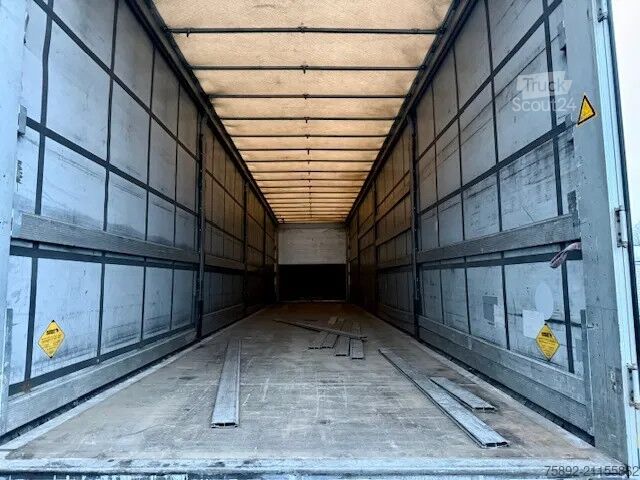 Tarpaulin Schmitz Cargobull SCS 24 / EDSCHA / Liftachse