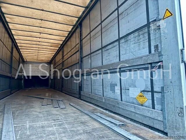 Tarpaulin Schmitz Cargobull SCS 24 / EDSCHA / Liftachse