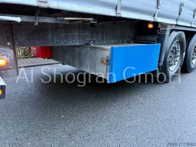 Tarpaulin Schmitz Cargobull SCS 24 / EDSCHA / Liftachse