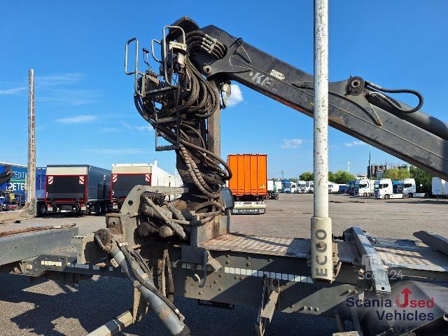 Timberbil Volvo FH500 6X4 Holztransporter Kesla Ladekrank