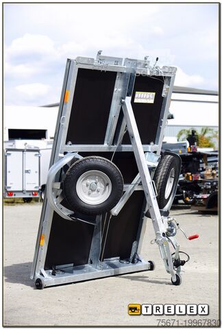 PKW-Anhänger Walltrailer mit Winde auf 38 cm verstaubar - NEU -