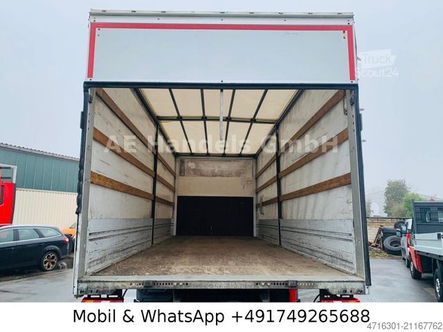 Samochód ciężarowy z plandeką typu platforma MERCEDES-BENZ Atego 1224 BL Motorbremse|LBW|Edscha|Tautliner