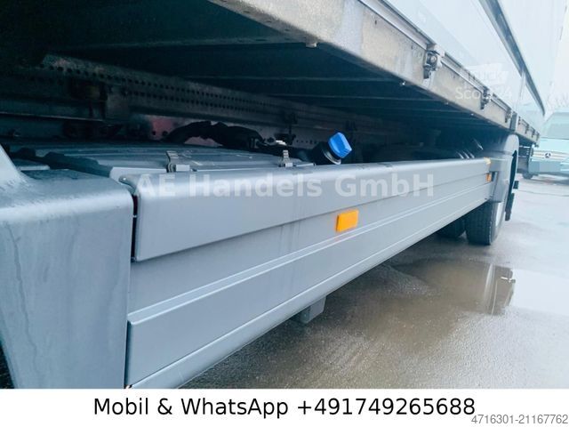 Samochód ciężarowy z plandeką typu platforma MERCEDES-BENZ Atego 1224 BL Motorbremse|LBW|Edscha|Tautliner