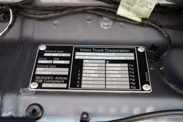 Standart çekici ünitesi VOLVO H 500 / PE?NY ADR / XXL / BOGATE WYPOSA?ENIE / O