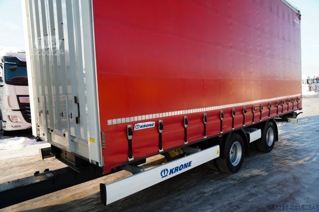 Jumbo kamyon SCANIA S 460 / ZESTAW TANDEM / FIRANKA / 120 M3 / KRONE