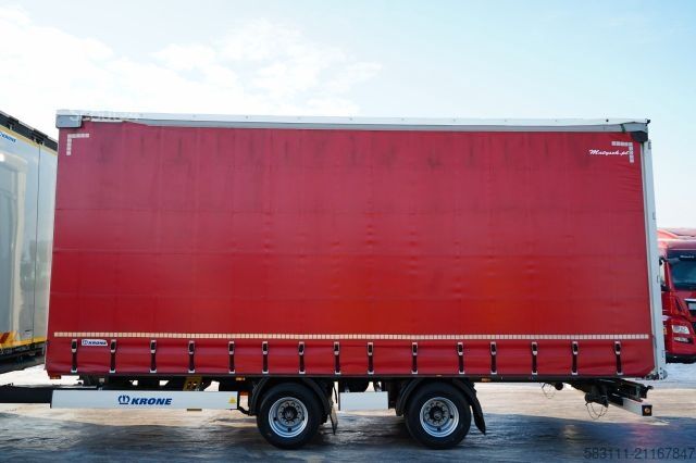 Jumbo kamyon SCANIA S 460 / ZESTAW TANDEM / FIRANKA / 120 M3 / KRONE