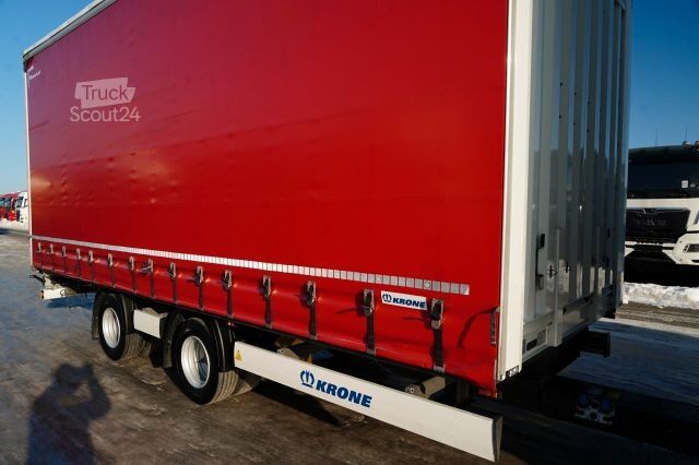 Jumbo kamyon SCANIA S 460 / ZESTAW TANDEM / FIRANKA / 120 M3 / KRONE