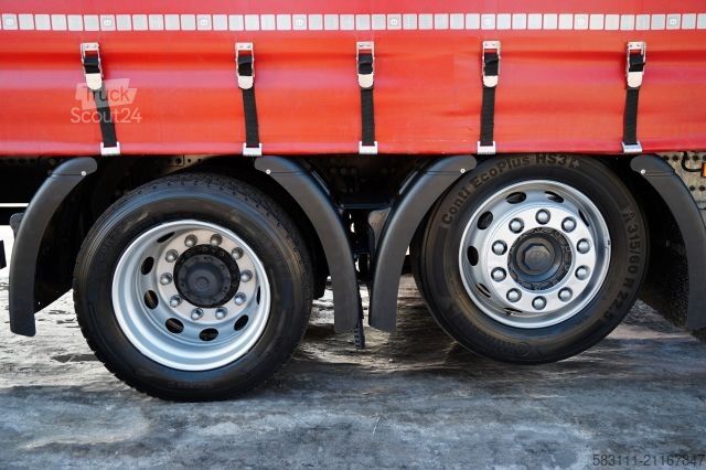 Jumbo kamyon SCANIA S 460 / ZESTAW TANDEM / FIRANKA / 120 M3 / KRONE