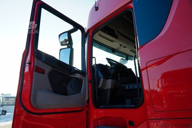 Jumbo kamyon SCANIA S 460 / ZESTAW TANDEM / FIRANKA / 120 M3 / KRONE