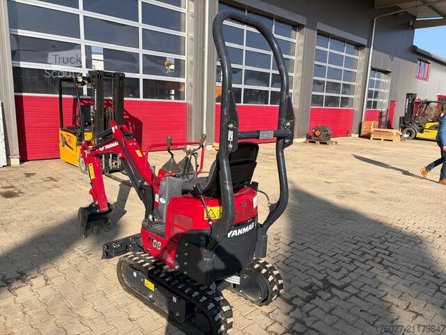 Mini bager Yanmar SV08-1C