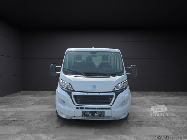 Furgon samochodowy do przewozu aut PEUGEOT Boxer Abschleppwagen AHK 3,5t Klima VDI2700 Zert