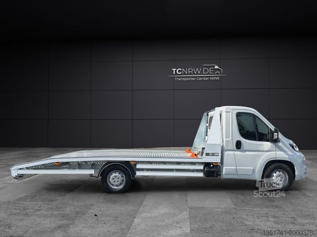 Furgon samochodowy do przewozu aut PEUGEOT Boxer Abschleppwagen AHK 3,5t Klima VDI2700 Zert