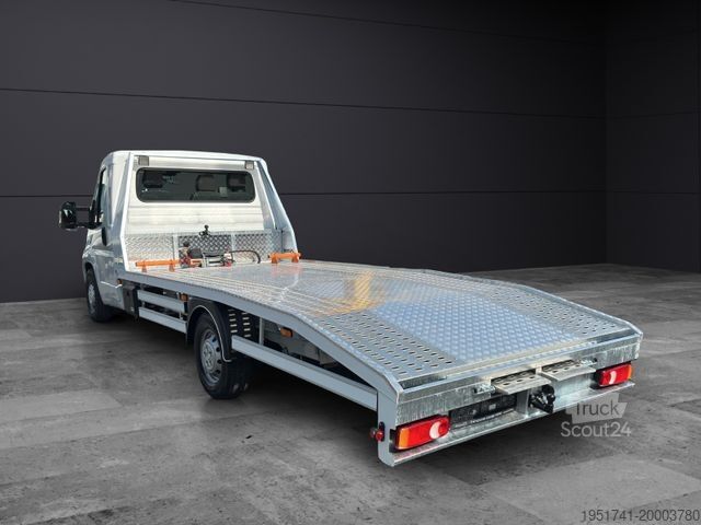Furgon samochodowy do przewozu aut PEUGEOT Boxer Abschleppwagen AHK 3,5t Klima VDI2700 Zert