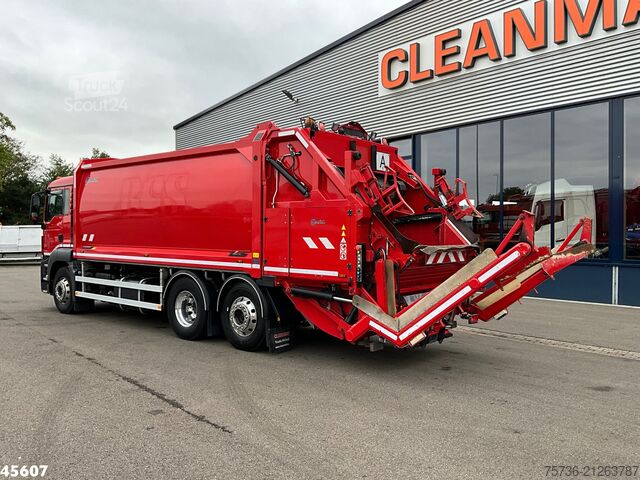Refuse collection vehicle MAN TGS 26.320 Euro 6 Geesink 24 m³ GHC