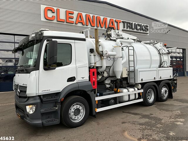 Zuigvoertuig Mercedes-Benz Antos 2833 Euro 6 DHM kolkenzuiger Just 123.687...