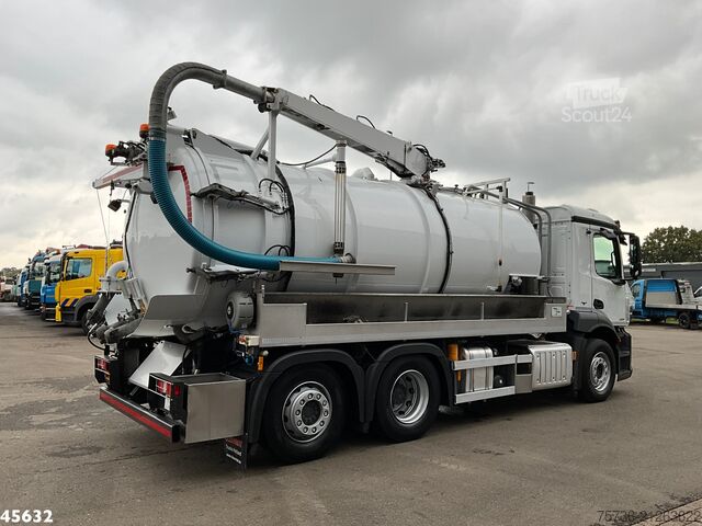 Zuigvoertuig Mercedes-Benz Antos 2833 Euro 6 DHM kolkenzuiger Just 123.687...