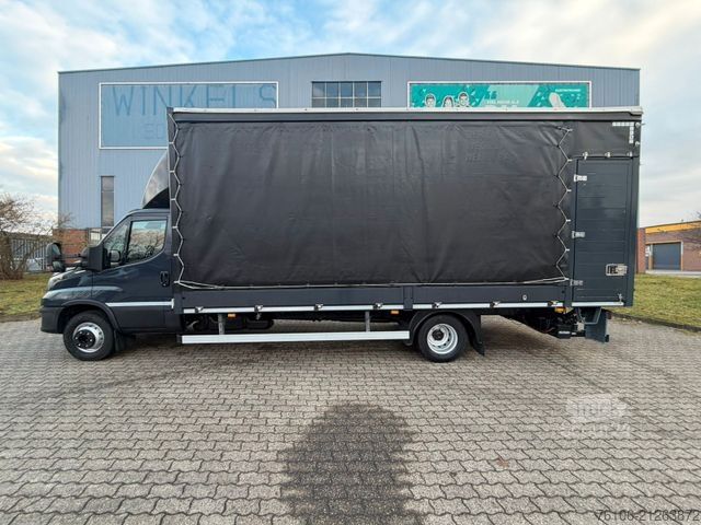 Furgão cortina de lona IVECO Daily 72C18 Hi-Matic Pritsche Plane+LBW*Webasto*