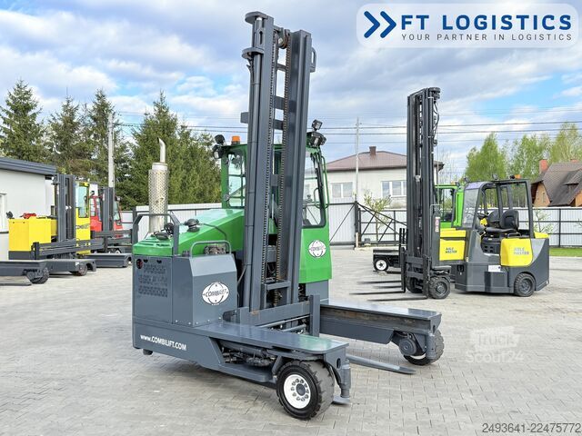 Stivuitor cu patru direcții Combilift C4500 GAS DUPLEX 5500 FORK POSITIONER