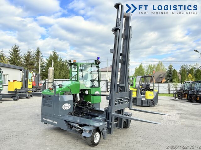Stivuitor cu patru direcții Combilift C4500 GAS DUPLEX 5500 FORK POSITIONER