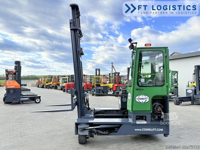 Stivuitor cu patru direcții Combilift C4500 GAS DUPLEX 5500 FORK POSITIONER