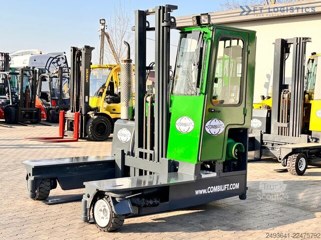 Cărucior cu stivuitor cu 4 căi Combilift C3000 / DUPLEX / 4100MM / LPG