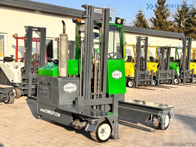 Cărucior cu stivuitor cu 4 căi Combilift C3000 / DUPLEX / 4100MM / LPG