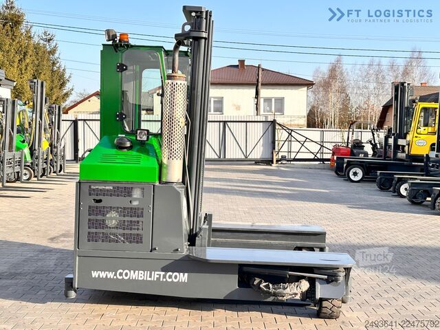 Cărucior cu stivuitor cu 4 căi Combilift C3000 / DUPLEX / 4100MM / LPG