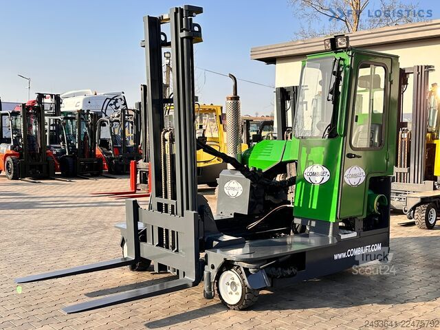 Cărucior cu stivuitor cu 4 căi Combilift C3000 / DUPLEX / 4100MM / LPG